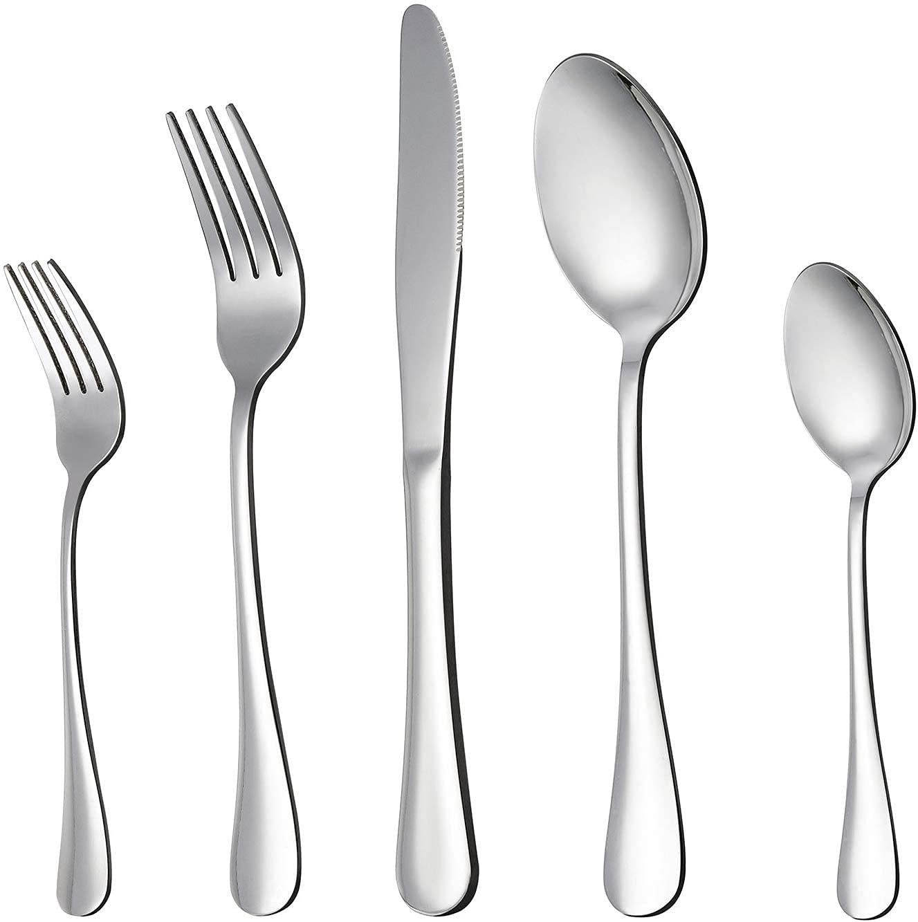 Kit Posate Acciaio Inox Con Coltello Forchetta Cucchiaio E Salvietta Conf 50
