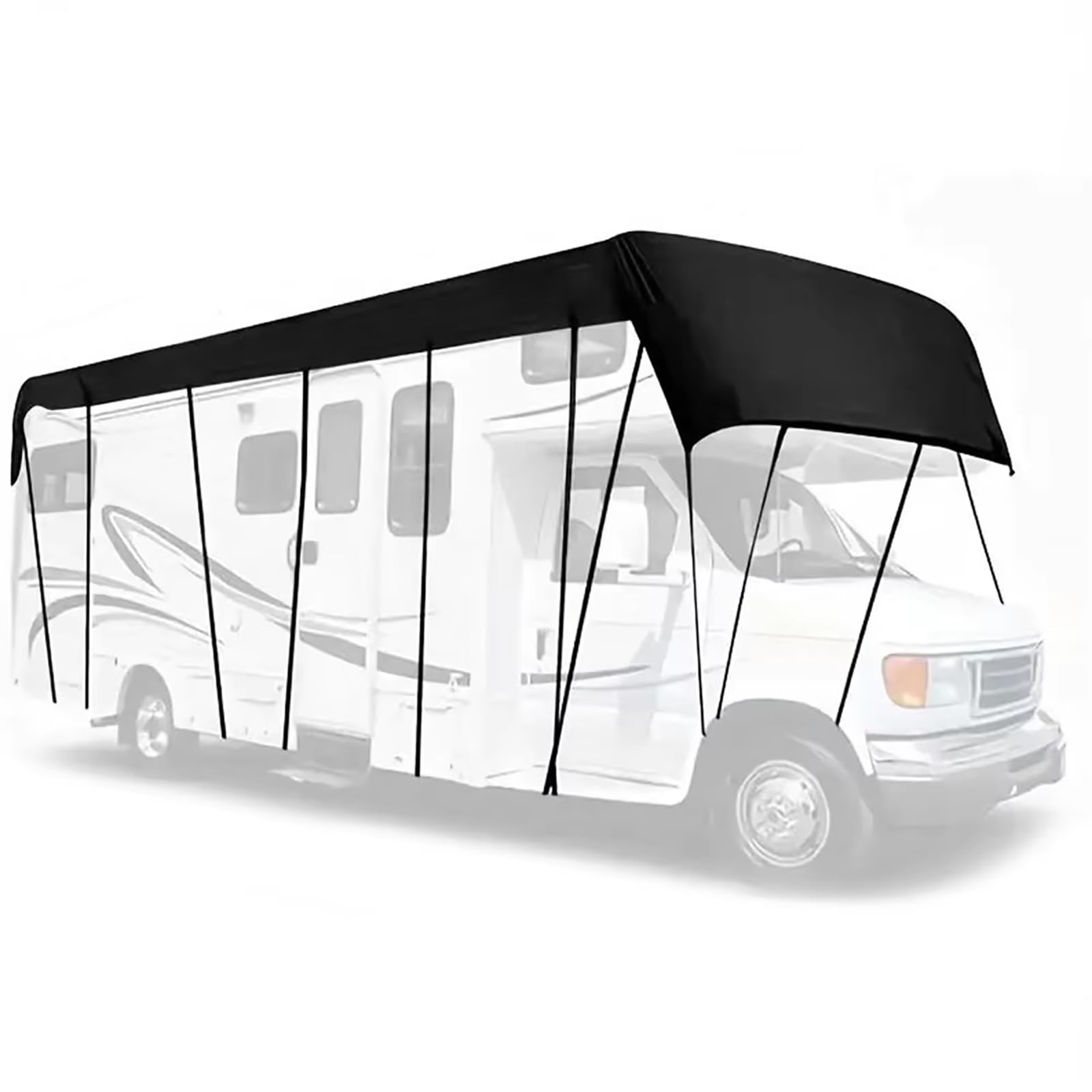 Lona para Techo de Caravana, Compatible con 2026 Keystone Coleman 27B, Cubierta para Techo de Autocaravana, Protector de Techo Oxford 210D,B-8.5m x 3m