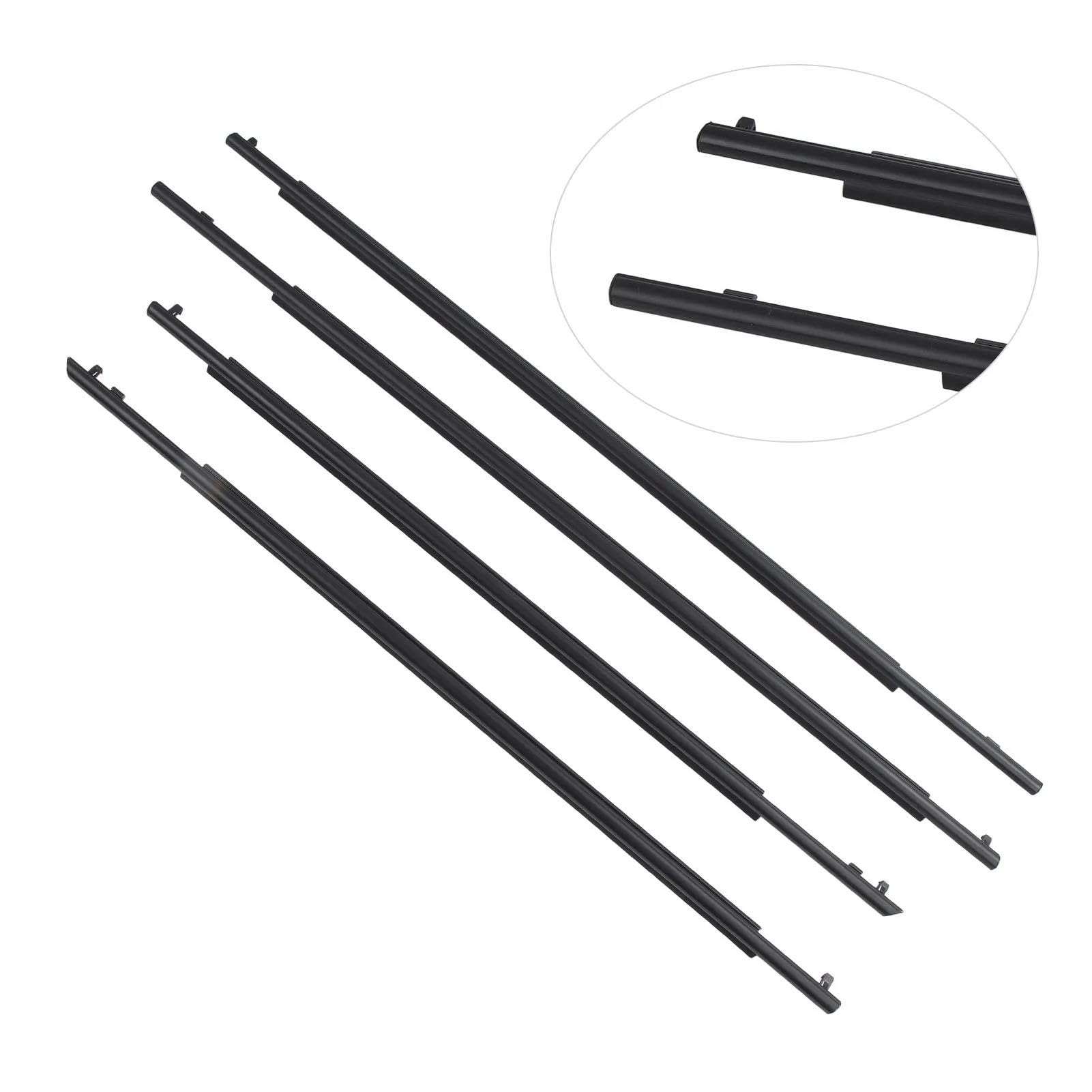 Guarnizione portiera auto Guarnizione Per Cintura Porta Guarnizione Finestrino Esterno 75710-47021 75720-47021 75740-47021 Per Prius 2010-2015