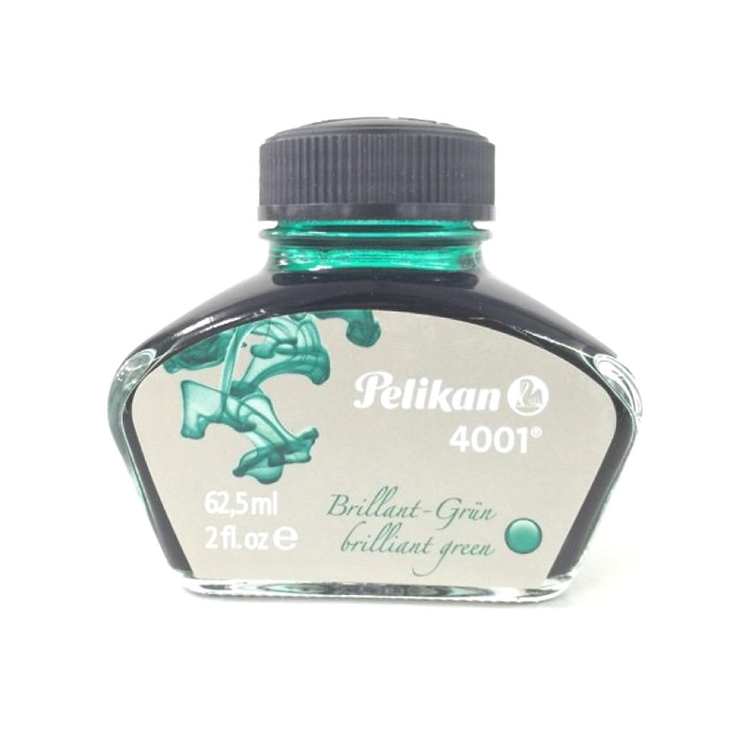 ペリカン・インク瓶　珍品あり。残量僅か Amazon | Pelikan ペリカン ボトルインク 4001/76 グリーン 62.5ml