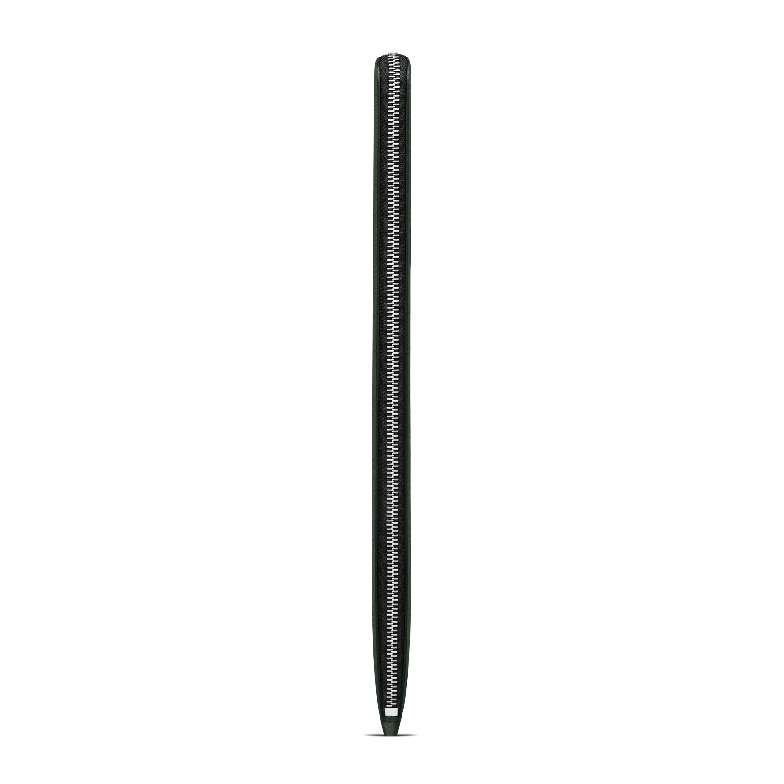WOOLNUT Funda tipo libro para MacBook Pro 16 – Cremallera YKK Premium – Cuero de grano completo, interior de fieltro de lana – Ajuste a medida – Diseño escandinavo, compatible con Apple MacBook Pro de