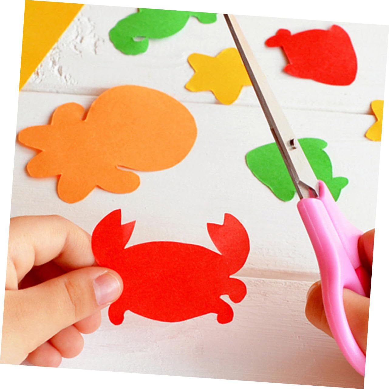 Buntes Quadratisches Faltpapier für Kinder, 200 Blatt, Papier