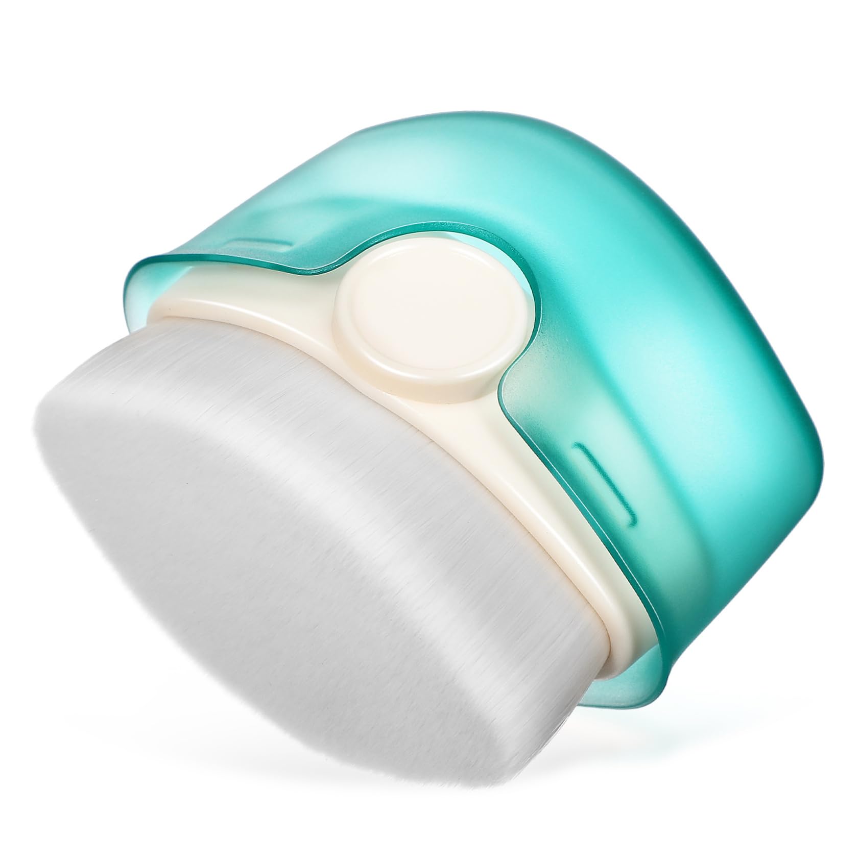 BESPORTBLE Cream Brush Makeup Applicator for Tinted Sunscreen Sunblock Foundation Blending Brush for Smooth Application Powder Brush with Cover for Easy Use