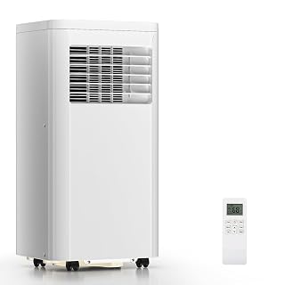 ZAFRO Portable Air Conditioners, 10000 BTU, 3 in 1 Portable AC Unit with Window Kits, Fan & Dehumidifier Modes, Cools up to 450 Sq.Ft, LED Display/Remote Control, 24H Timer for Living Room, Bedroom - Amazon product rated Grade A