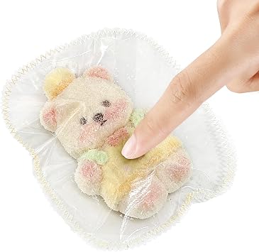 Squeeze Fidget Toy - Bear Shape Cute Design Party Favors, Stress Relief Toy - For Kids, Teens, Adults, Students, Office, Party, Classroom, Travel, Easter