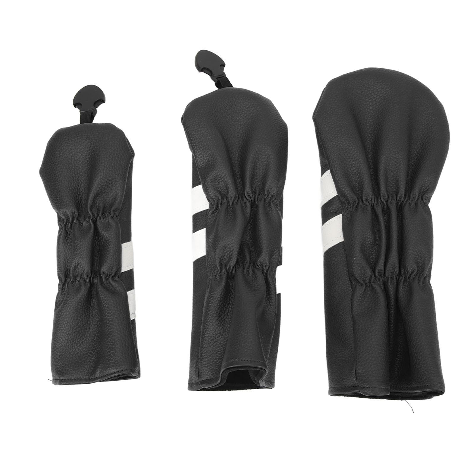 Club Headcover PU Club umfasst Wood Fairway Hybrid Rotatable Label 3 Size Club Protector für Sport im Freien