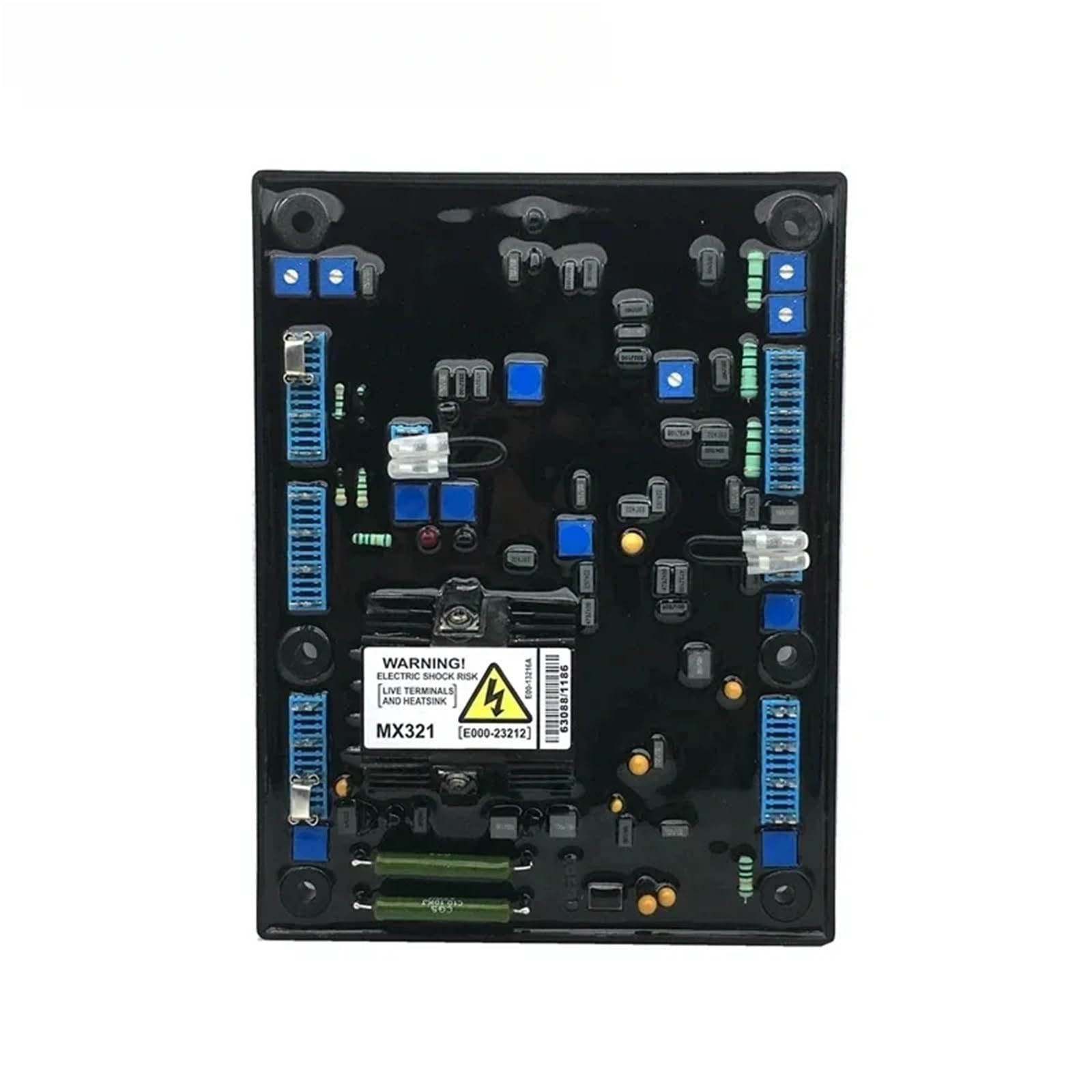 Nvsfzgiyg Blu 1Pcs Mx321 Avr Mx321-A Diesel Generator Automatic Voltage Regulator Genset Parts(Blu)