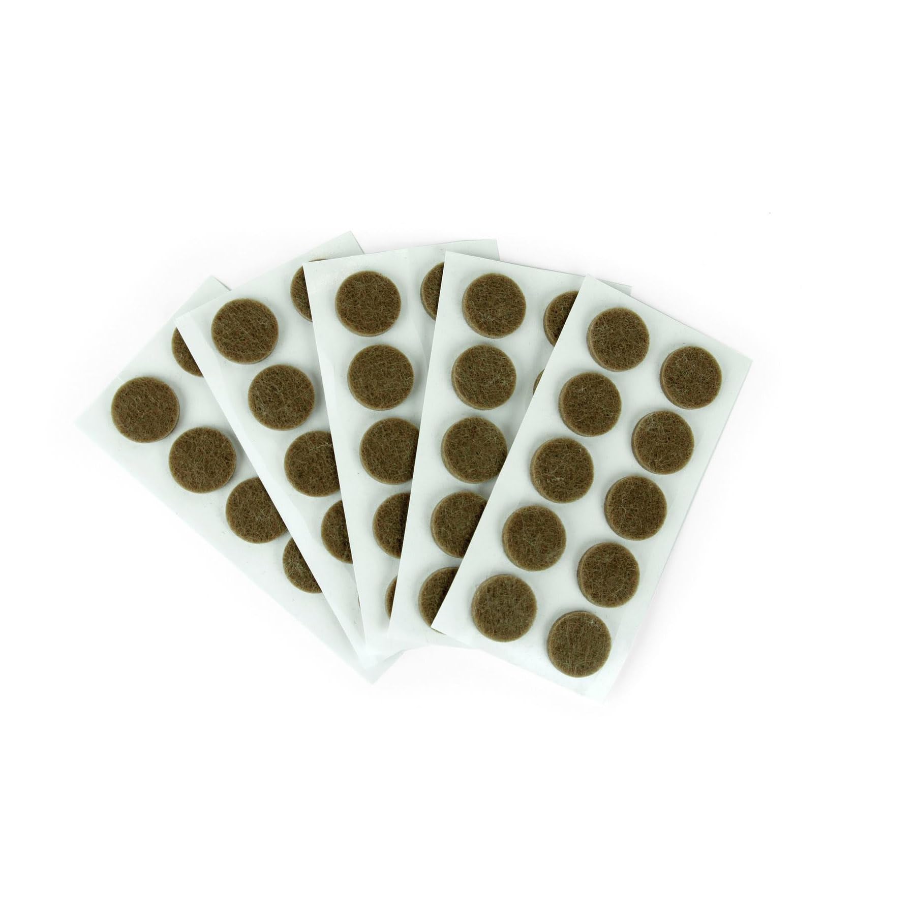 Furndiy - Almohadillas de fieltro para muebles de madera dura, almohadilla de fieltro autoadhesiva para sillas y patas de asiento, fácil deslizamiento, antiarañazos, tapón de ruido, parachoques y