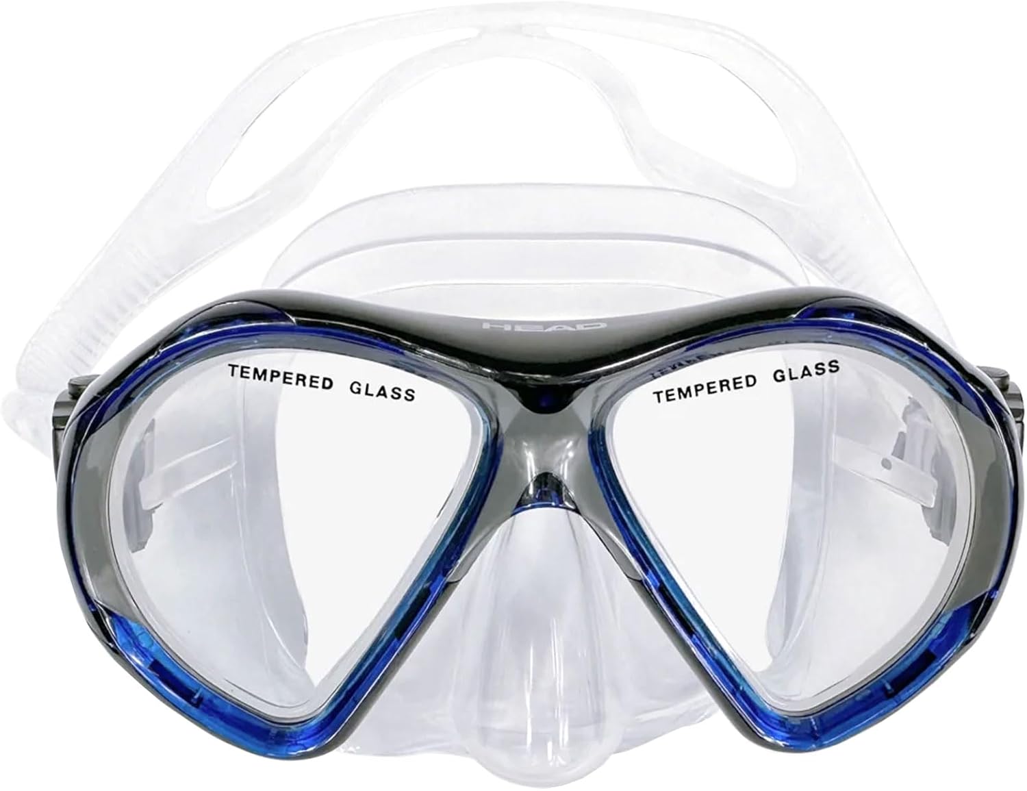 MARES Unisex Adult X-Ray Comfortable Scuba Diving Two Window Mask with Silicone Face Piece & Adjustable Strap