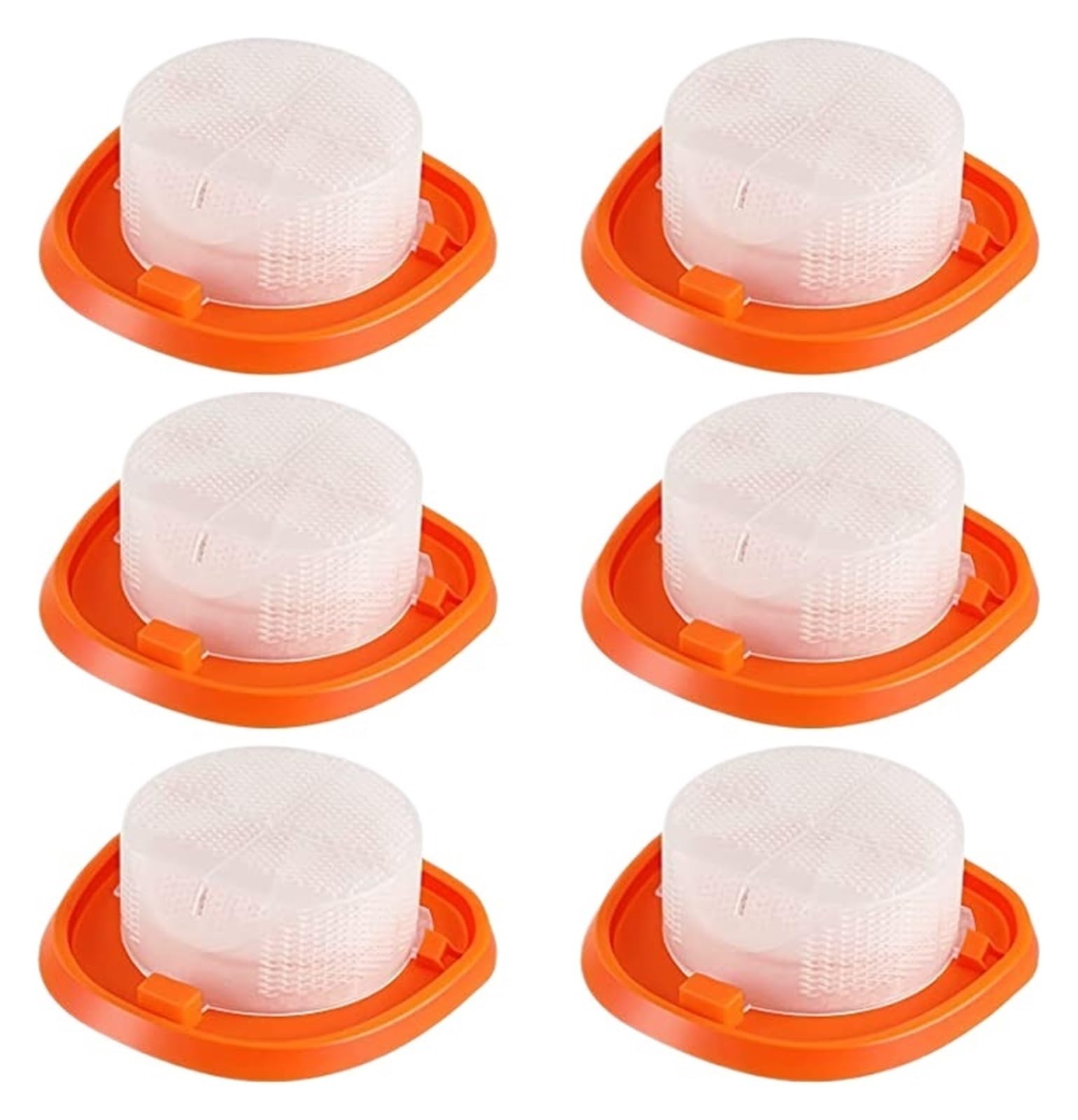 CEPAIXN Black And Decker Upgraded Filter .Compatible For Dustbuster NVC115JL NVC115W-QW NVC115JL-GB Cordless Handheld Vacuum, Replacement Accessories(6 pcs)