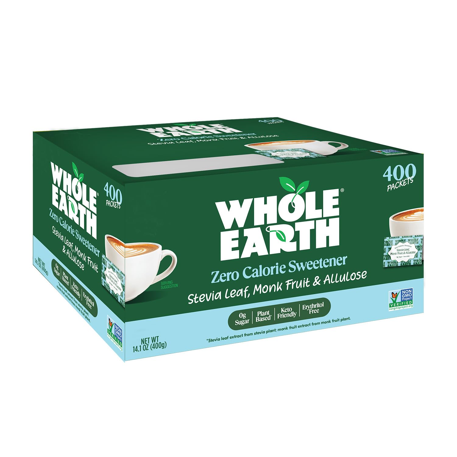 Whole Earth Stevia & Monk Fruit with Allulose