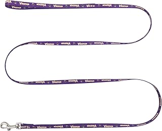 NFL Minnesota Vikings Team Pet Lead, 1-inch by 60-inches