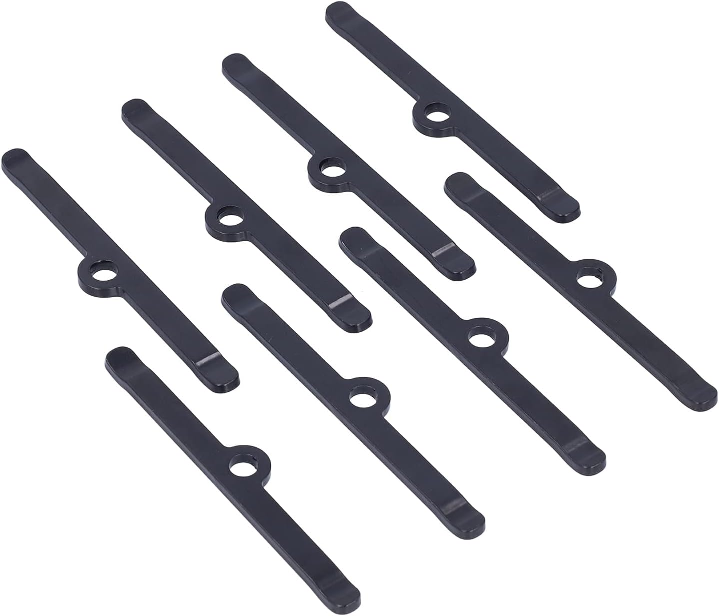 KIMISS 8Pcs Valve Cover Hold Downs Valve Cover Clamp SBC