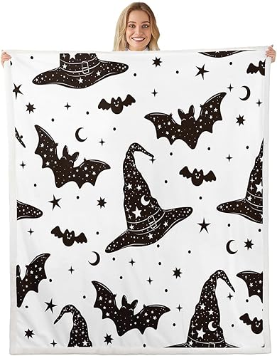 Miniatura 24 de Manfei Manta metálica de Halloween con diseño de araña robótica metálica para decoración de habitación de niños, manta de tela de araña para sofá