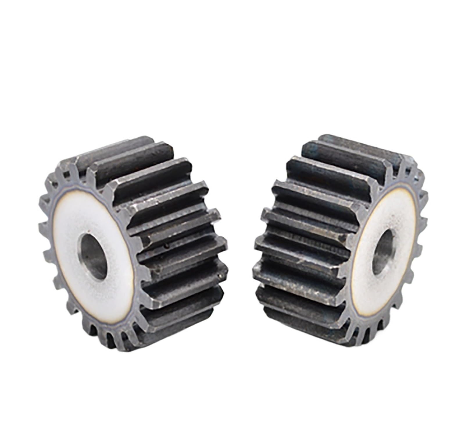 Bevel Gear Pinion Hardware Mechanical 1pcs 1Mod Cylindrical Spur Gear 12/13/14/15/16/17/18/19/20/21/22/23/24 Teeth Process Hole Steel Transmission Gear Tooth Pitch 3.14mm(22Teeth)