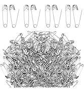 Sicherheitsnadeln, 100 Stück 37 mm Sicherheit Pins, Safety Pins für Kunsthandwerk Nähen Kleidung ...