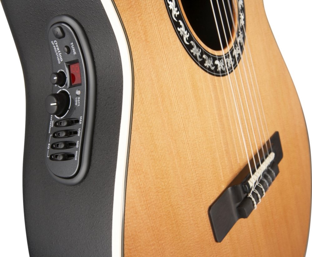 Ovation 2073LX Classic Contour Nylon String Acoustic-Electric