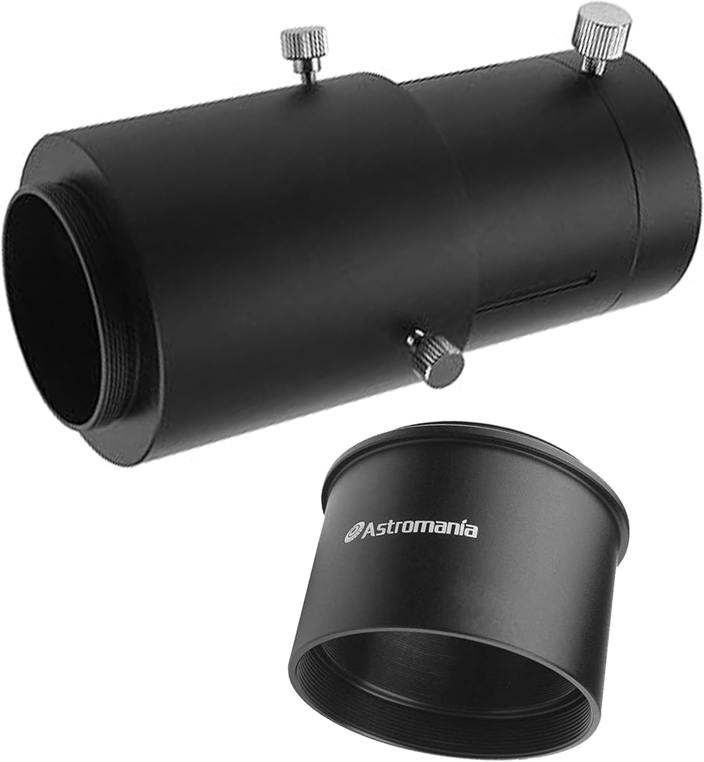 Astromania 2" 2 inch to M48X0.75 Adapter for Telescope Eyepiece Lens - Bundle with - 2" Variable Universal Camera Adapter