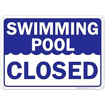 POOL ZINE「SIGH」 Pool Rules - Metal Sign - Lone Star Art