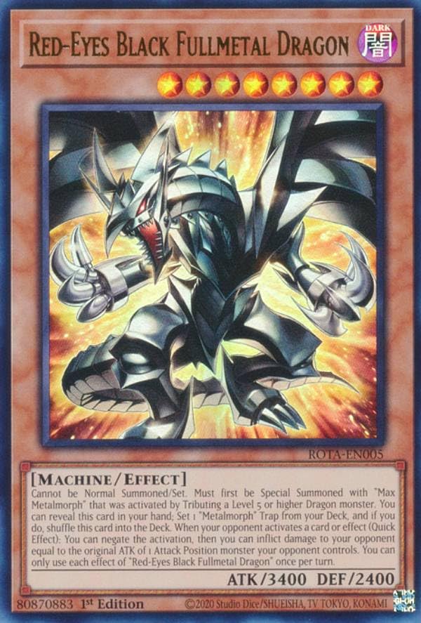 Amazon.co.jp: ROTA-EN005 レッドアイズ・ブラックフルメタルドラゴン