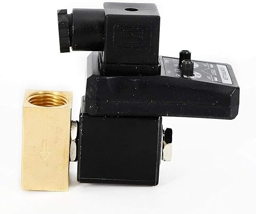 Miniatura 5 de 12 "válvula de drenaje temporizada automática electrónica para el tanque de gas del compresor de aire AC110V