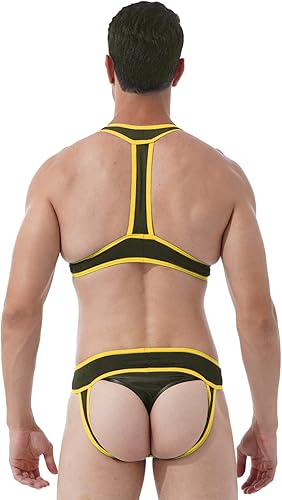 Miniatura 5 de Jockstrap Lucha Sencillo Bolsa Hebilla Bolsa Leotardo Ropa Interior Arnés Monos