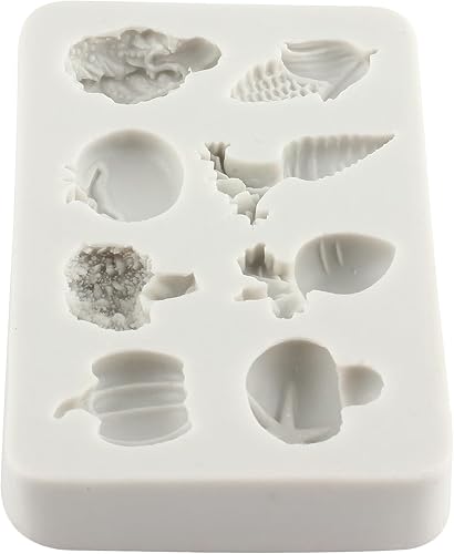 Miniatura 8 de Molde de fondant de verduras, zanahoria, tomate, coliflor, chocolate, moldes de silicona para decoración de pasteles de azúcar, decoración de