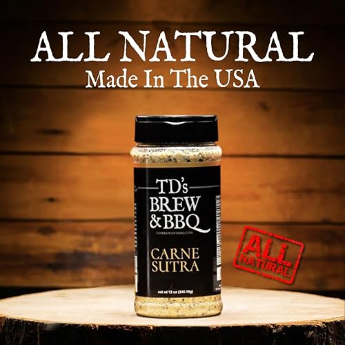 Miniatura 4 de TD's Brew & BBQ CARNE SUTRA Rub & Seasoningtds brew y barbacoabistecspgtodo uso