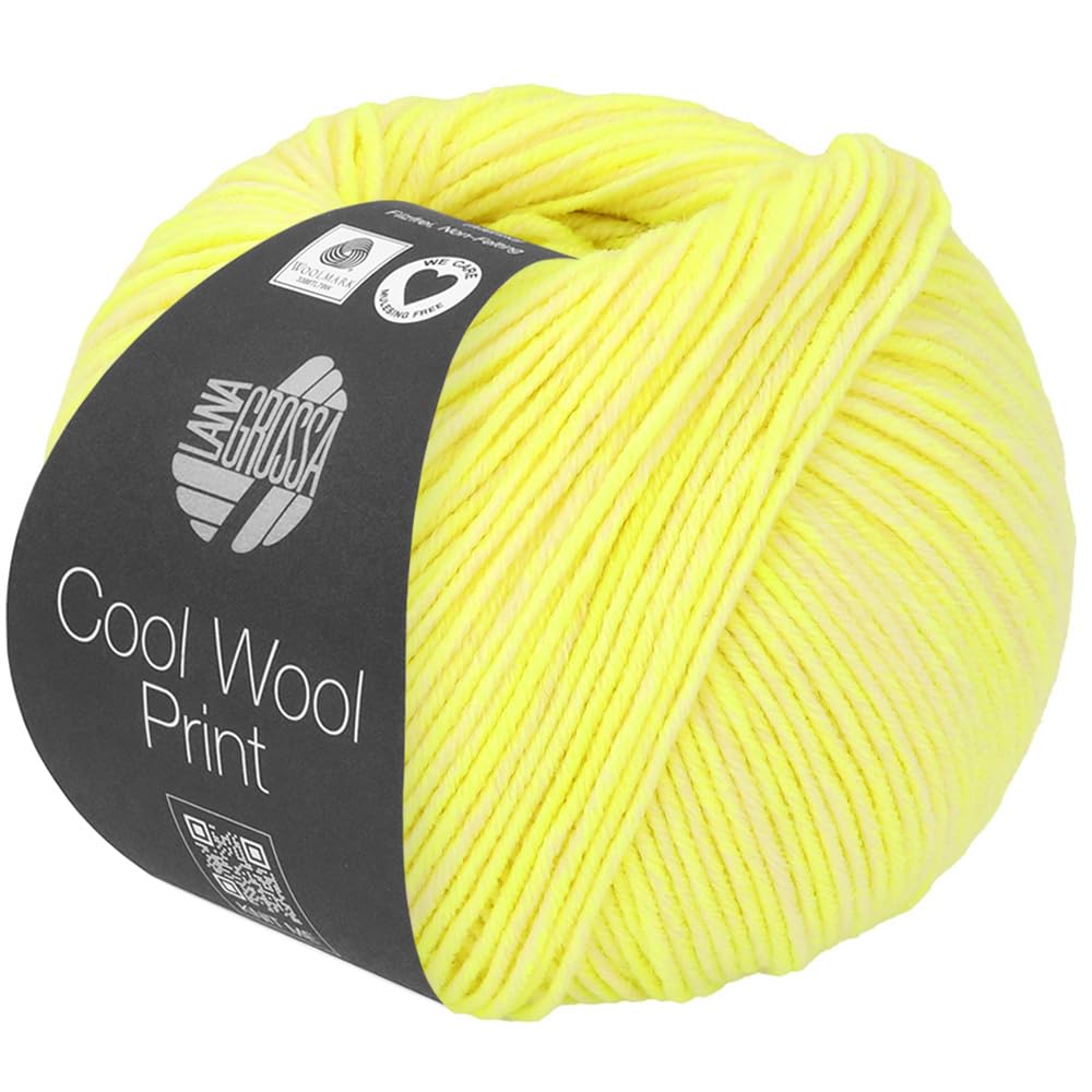 Laine Mérinos Colorissimo Lana Grossa - 100% Laine Extrafine - 300 M / 100 G - Tricot Et Crochet - Coloris 213 - 5