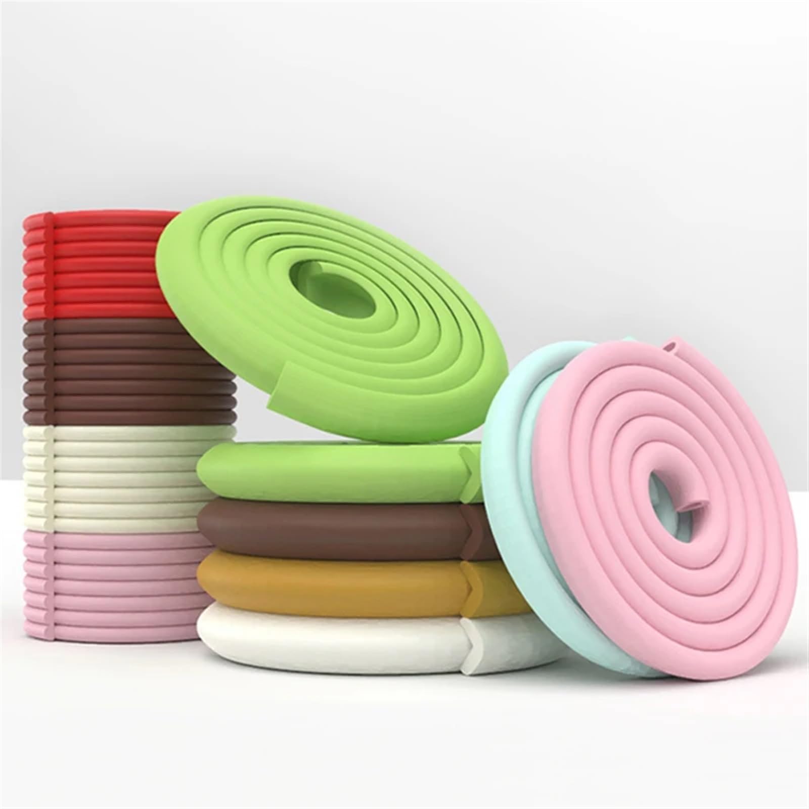 Protectores de Esquinas para mesas, Seguridad Infantil, Tira Protectora de Escritorio de 2 Metros, Amortiguador de Espuma para niños.