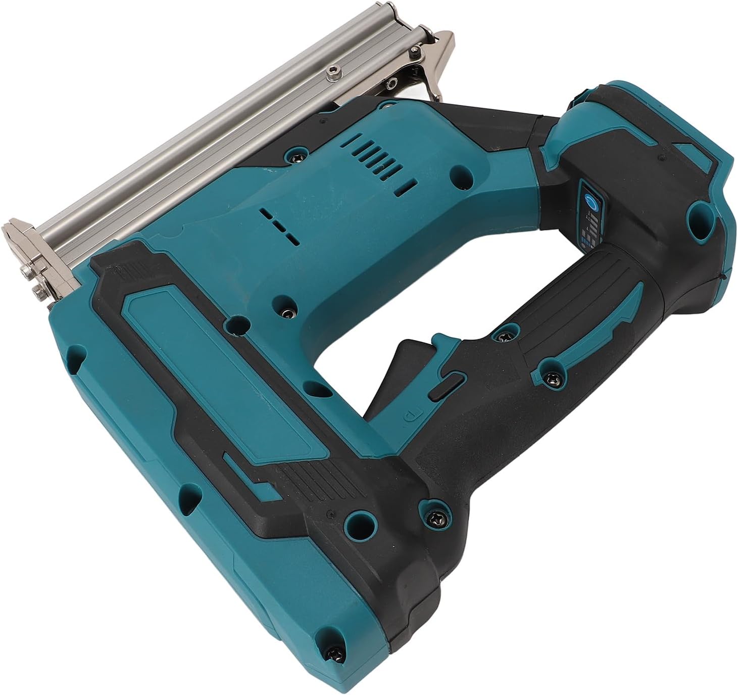 Fafeicy Cordless Brad Nailer, Battery Powered Stapler with Adjustable Depth, Impact Drive Technology for Woodworking Projects