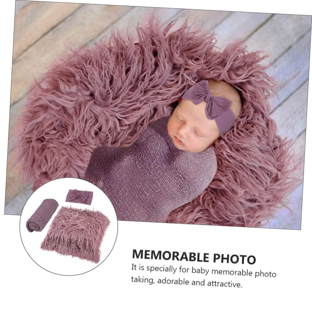 1 Juego Fotográfica para Bebés de Ropa Envolvente Diadema Accesorios Fotográficos para Recién Nacidos para Sesiones de Fotos Navidad Halloween y
