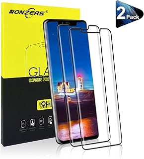 NONZERS Cristal Templado para Huawei Mate20 Pro Protector de Pantalla, Explosiones Resistente, Sin Burbujas, Anti Dactilares, F?cil de Instalar,Premium HD Vidrio Templado NONZERS Cristal Templado para Huawei Mate20 Pro Protector de Pantalla, Explosiones Resistente, Sin Burbujas, Anti Dactilares, F?cil de Instalar,Premium HD Vidrio Templado