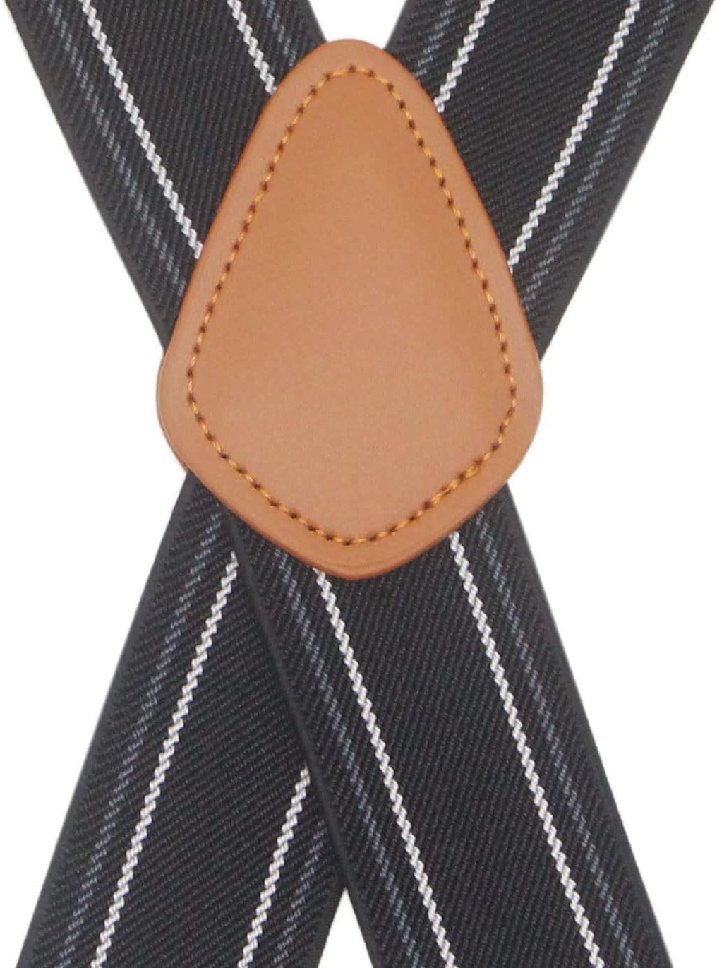 Timiot Mens Suspender 4 Swivel Strong Hooks Adjustable Braces Elastic Comfortable X Style Heavy Duty Strap - Image 2