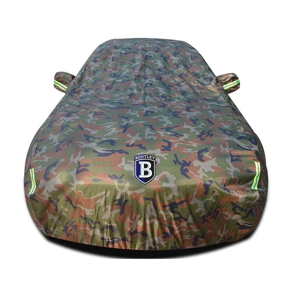 Car Covers, for Bentley Mulsanne Grand Limousine Mulliner 2016 All Weather Dustproof Waterproof Snowproof Scratch Resistant UV Protection, Auto Accessories,F-Double-layer