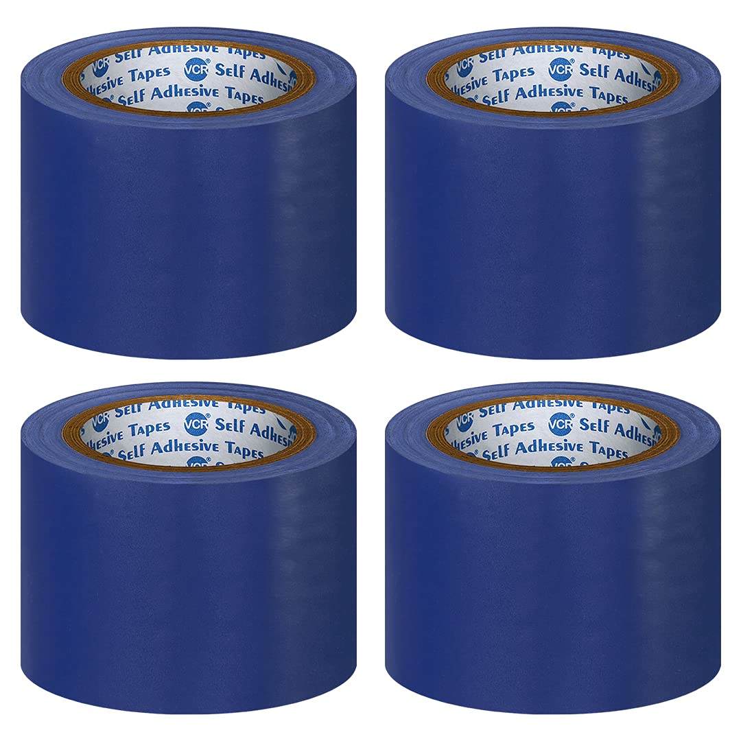 VCR Blue Floor Marking Tape - 18 Meters in Length 72mm / 03" Width - 8 Rolls Per Pack - Waterproof Social Distancing lane Marking Tape for Safety, Hazard and Caution Warnings (B07RWX9MTQ) Amazon Price History, Amazon Price Tracker