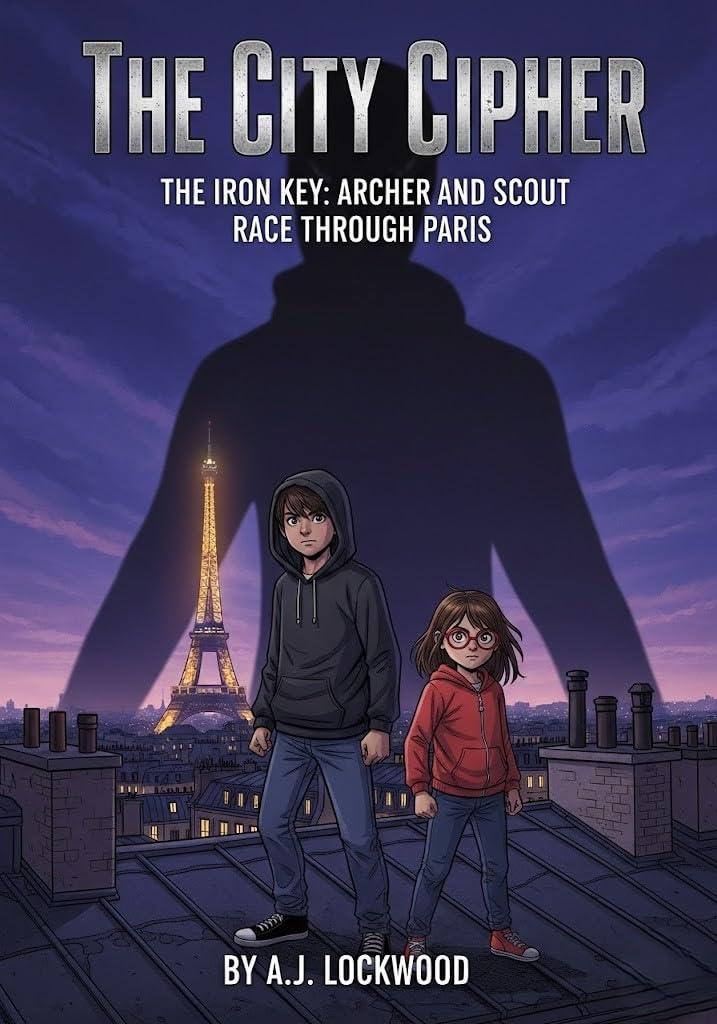 The Iron Key: Archer and Scout Race Through Paris (The City Cipher Series Book 1)