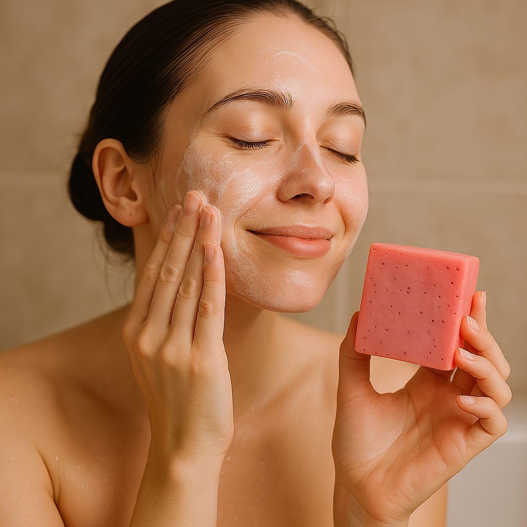 Collagen Soap Bar 110g - Face & Body Soap with Plant-Based Ingredients - Daily-Cleansing Bar for Men & Women with Refreshing-Scent - Image 3