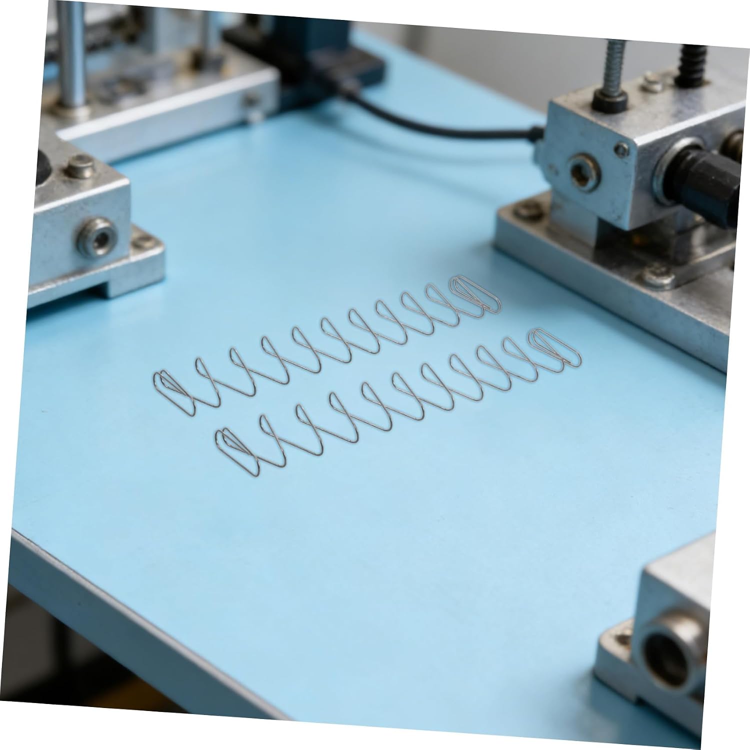 Flat Compression Springs with Extended Elasticity Trapezoidal Stainless Steel 2pcs and Space Saving Design for Machine Compression Spring Installations and Mechanical Applications