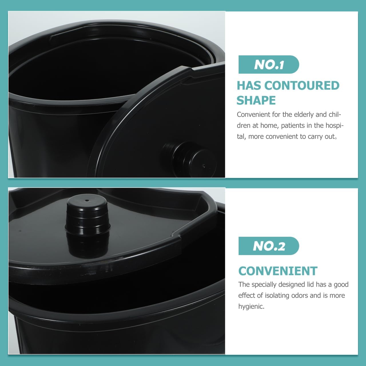 Pee Pot Chamber Bottle Patients Urinal Toilet Potty Urinal Toilet Portable Toilet for Camping Urine Pot Potty Bucket Unisex Urine Bottle Handheld Toilet Seat Plastic Elder