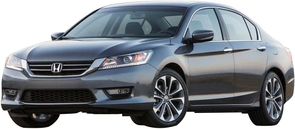 Featured Product Floor Mats Compatible With 2013-2017 Honda Accord Sedan, Factory Fitment Carpet Front & Rear Black 4PC Nylon by IKON MOTORSPORTS, 2014 2015 2016