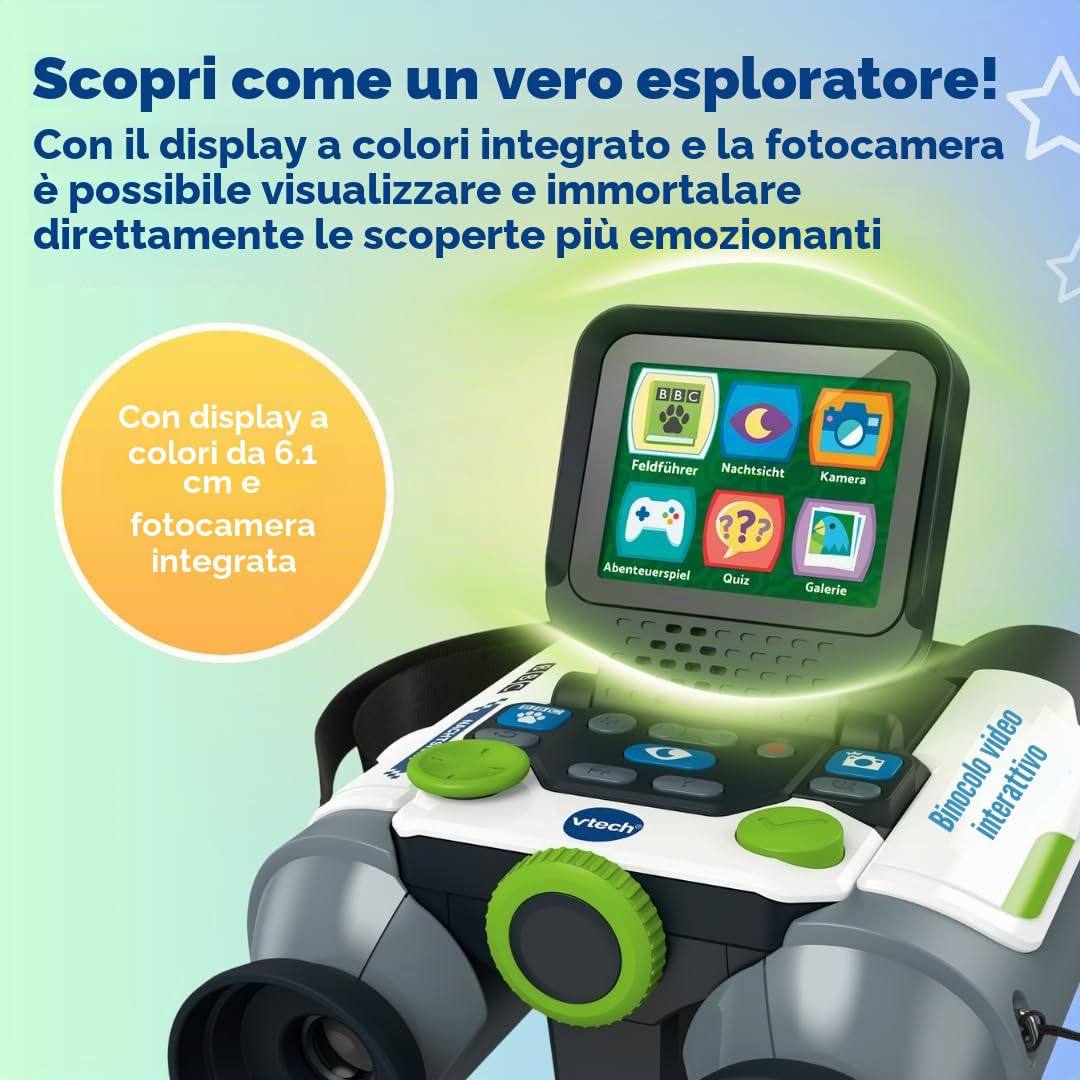 Binocolo video interattivo
