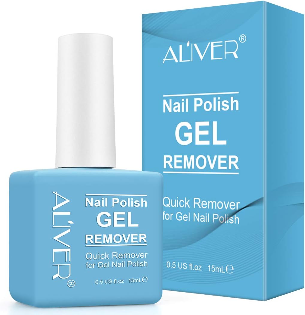 LEEZI Gel Nail Polish Remover, Professional Remove Gel Nail Polish, gel polish remover for nails, No Need for Foil, Quick & Easy Polish Remover In 2-3 Minutes, No Need Soaking Or Wrapping-15ml