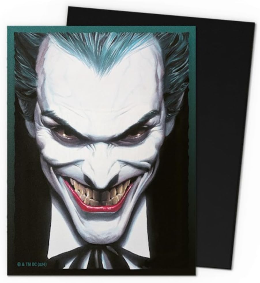 Dragon Shield Sleeves - Limited Edition Brushed Art: Joker No.6-100CT Matte Dual Art Card Sleeves - Compatible with Magic The Gathering, Pokémon, and Yugioh TCG & LCG - Top Loader