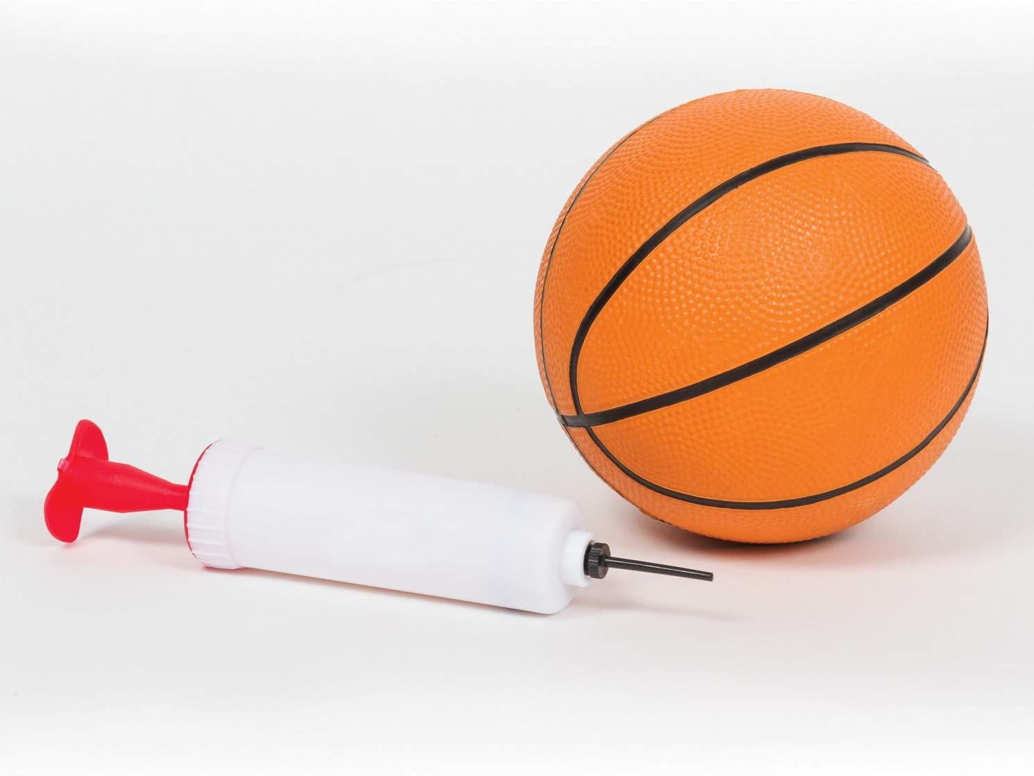 Deluxe Over The Door Basketball Hoop with Ball and Pump