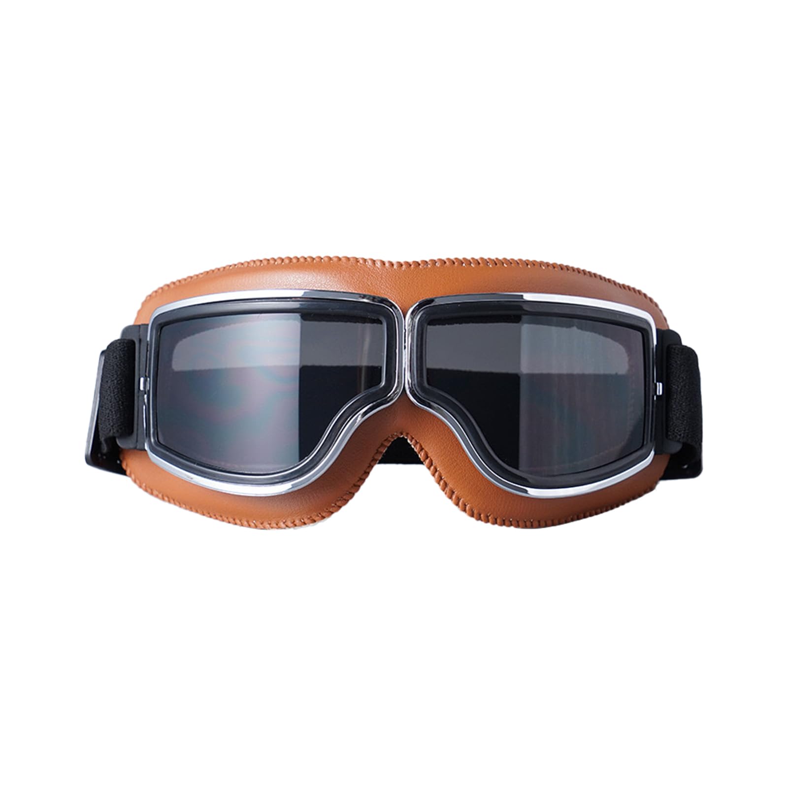 Kalttoy Windproof Motorcycles Helmet Glasses Universals Outdoor Bicycles Cycling Ski Goggle Vintage Helmet Goggle for Men Women Motorbike Eyewears