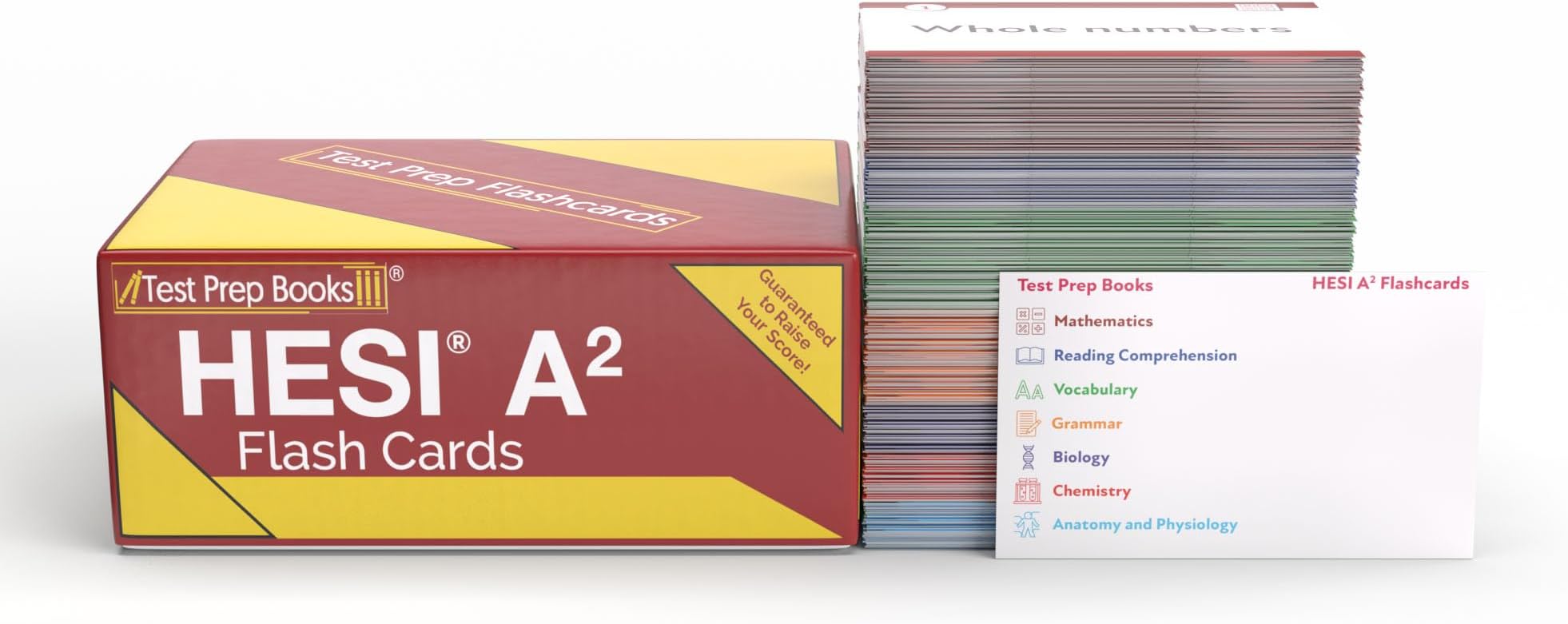 HESI A2 Study Cards: Review Prep 2026-2027 Nursing for the HESI Admission Assessment Exam [2nd Edition]