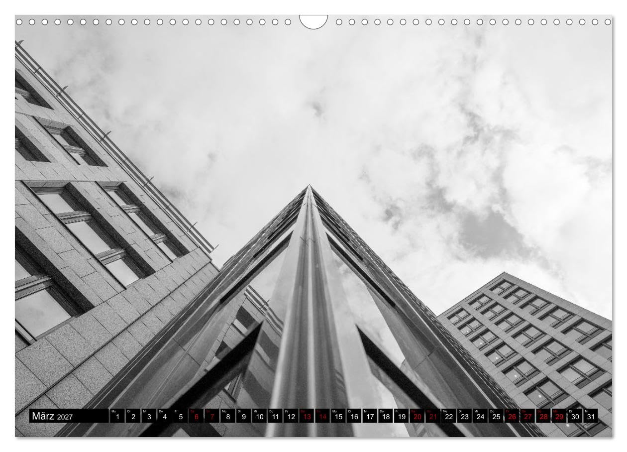 CALVENDO - fine Art - Architektur (Wandkalender 2027 DIN A3 quer), Monatskalender: Architektur in Leipzig