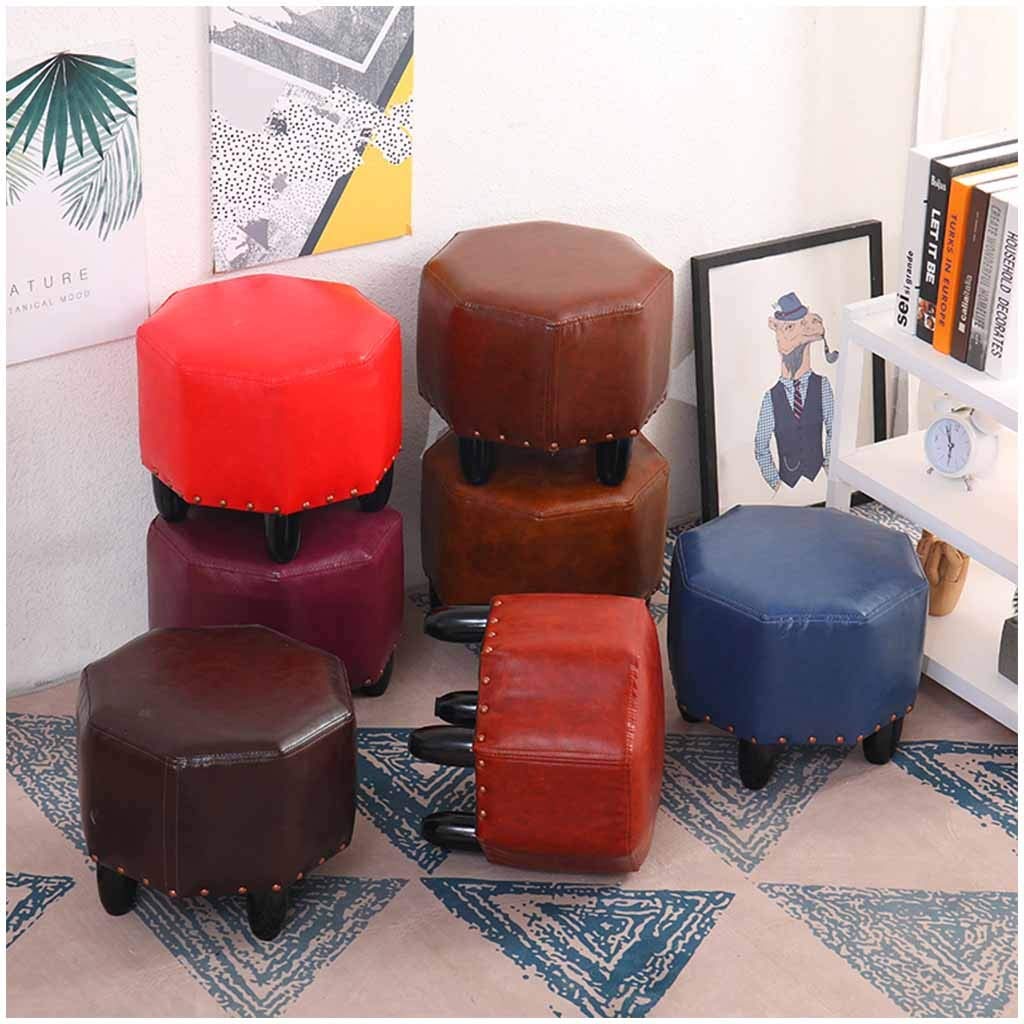 Pouf repose-pieds cuir gzz : le petit siège pour soulager vos jambes lourdes