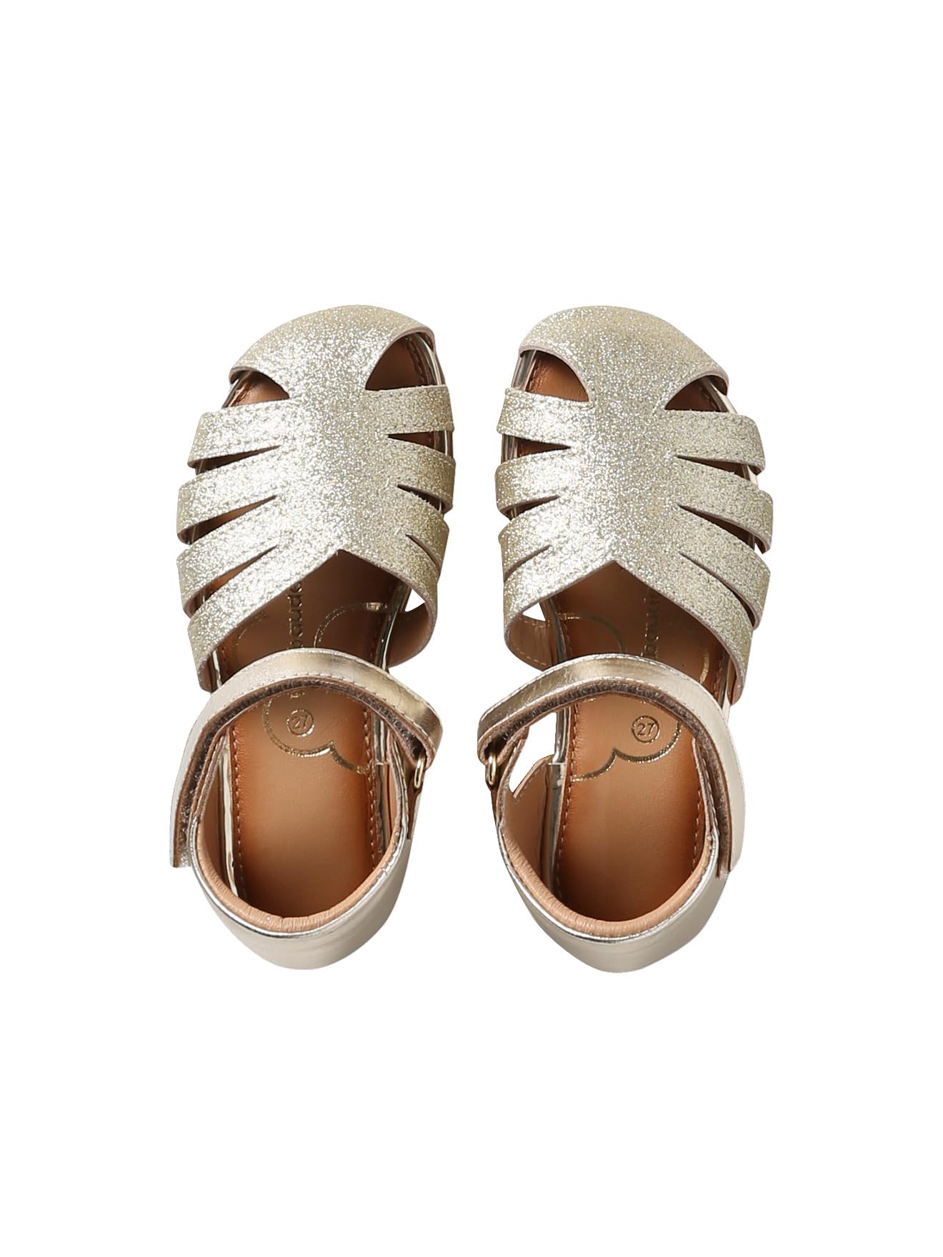 VERTBAUDET Ballerines Fille Cuir Ouverte